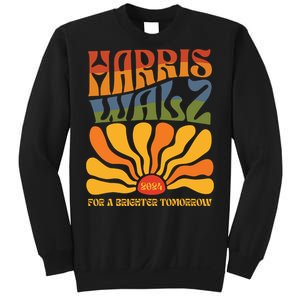 Harris Waltz For A Brighter Tomorrow Boho Aesthetic Sweatshirt