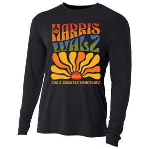 Harris Waltz For A Brighter Tomorrow Boho Aesthetic Cooling Performance Long Sleeve Crew