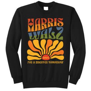 Harris Waltz For A Brighter Tomorrow Boho Aesthetic Tall Sweatshirt