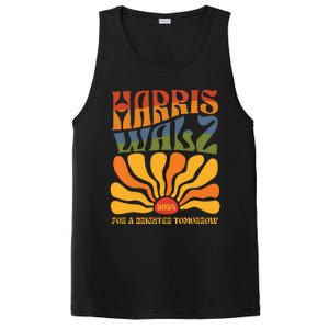 Harris Waltz For A Brighter Tomorrow Boho Aesthetic PosiCharge Competitor Tank