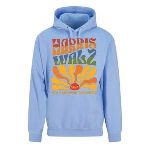 Harris Waltz For A Brighter Tomorrow Boho Aesthetic Unisex Surf Hoodie