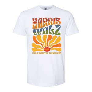 Harris Waltz For A Brighter Tomorrow Boho Aesthetic Softstyle CVC T-Shirt