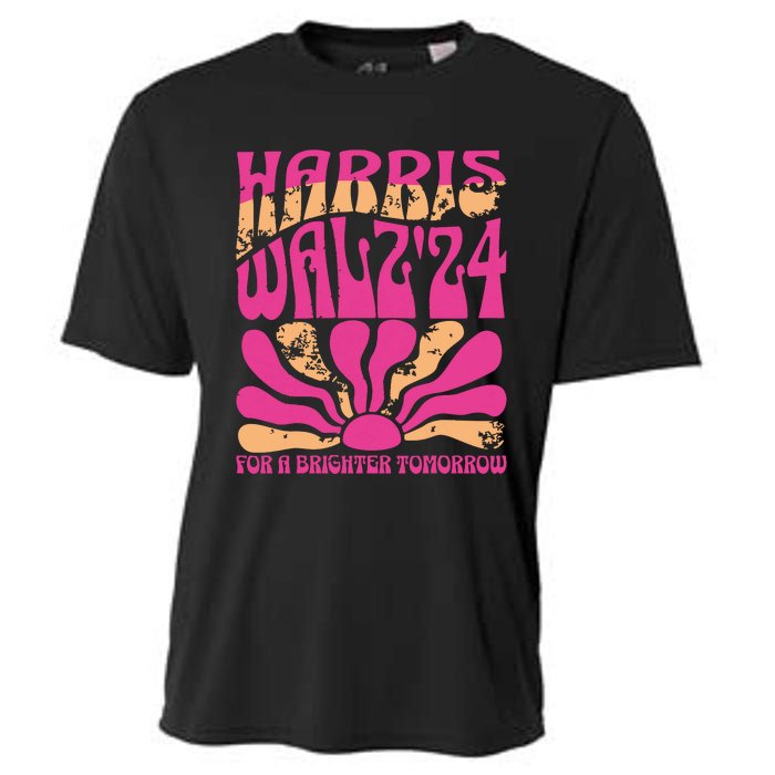 Harris Waltz For A Brighter Tomorrow Kamala Harris Waltz Cooling Performance Crew T-Shirt