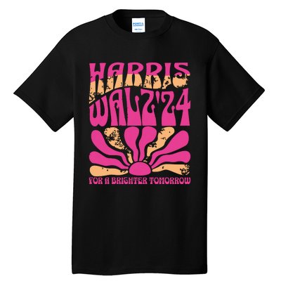 Harris Waltz For A Brighter Tomorrow Kamala Harris Waltz Tall T-Shirt