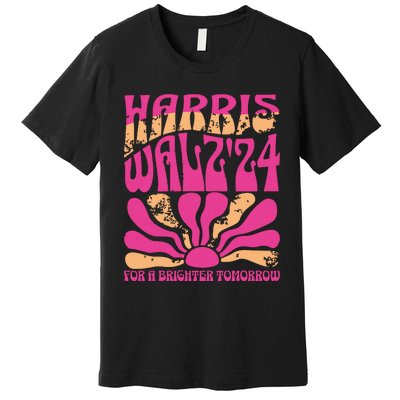 Harris Waltz For A Brighter Tomorrow Kamala Harris Waltz Premium T-Shirt