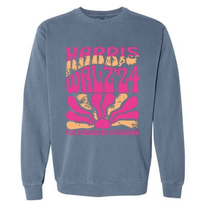 Harris Waltz For A Brighter Tomorrow Kamala Harris Waltz Garment-Dyed Sweatshirt