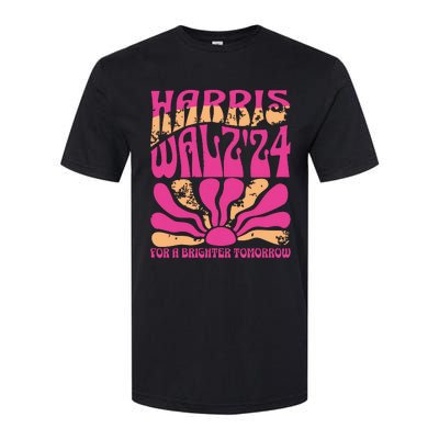 Harris Waltz For A Brighter Tomorrow Kamala Harris Waltz Softstyle CVC T-Shirt