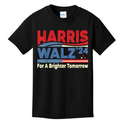 Harris Waltz For A Brighter Tomorrow Kamala Harris Waltz Kids T-Shirt