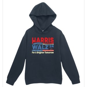 Harris Waltz For A Brighter Tomorrow Kamala Harris Waltz Urban Pullover Hoodie