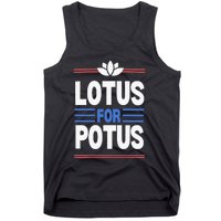 Harris Walz For Presiden Lotus For Potus Tank Top