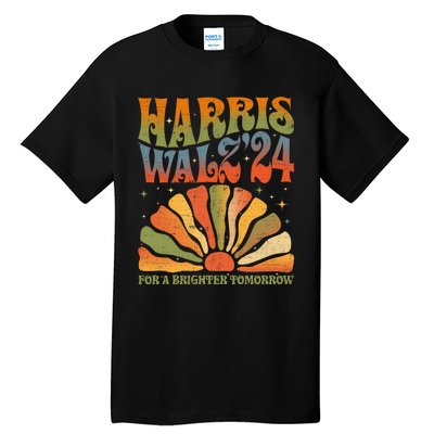 Harris Waltz For A Brighter Tomorrow Kamala Harris Waltz Tall T-Shirt