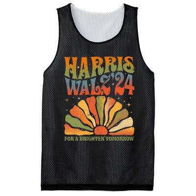 Harris Waltz For A Brighter Tomorrow Kamala Harris Waltz Mesh Reversible Basketball Jersey Tank