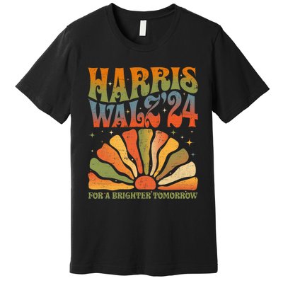 Harris Waltz For A Brighter Tomorrow Kamala Harris Waltz Premium T-Shirt