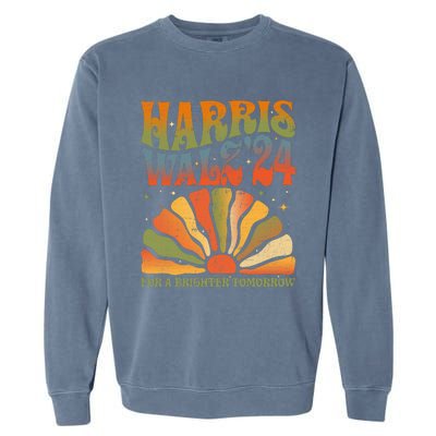 Harris Waltz For A Brighter Tomorrow Kamala Harris Waltz Garment-Dyed Sweatshirt