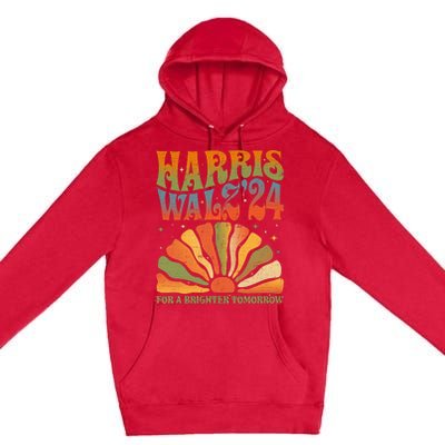 Harris Waltz For A Brighter Tomorrow Kamala Harris Waltz Premium Pullover Hoodie