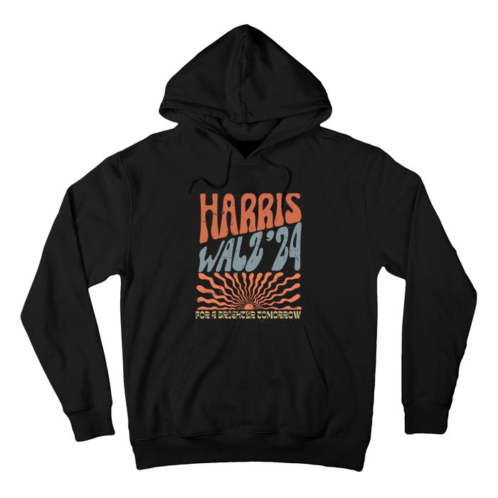 Harris Waltz For A Brighter Tomorrow Kamala Harris Waltz Hoodie