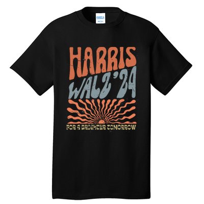 Harris Waltz For A Brighter Tomorrow Kamala Harris Waltz Tall T-Shirt