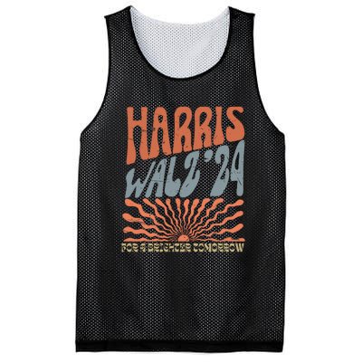 Harris Waltz For A Brighter Tomorrow Kamala Harris Waltz Mesh Reversible Basketball Jersey Tank