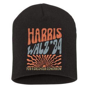 Harris Waltz For A Brighter Tomorrow Kamala Harris Waltz Short Acrylic Beanie