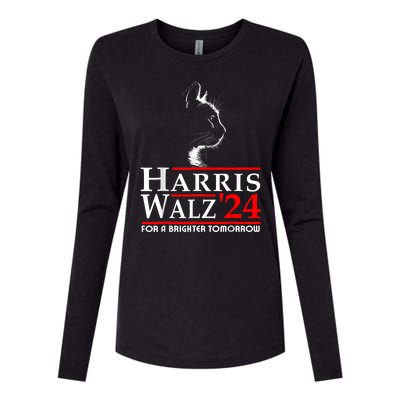 Harris Waltz For A Brighter Tomorrow Kamala Harris Waltz Womens Cotton Relaxed Long Sleeve T-Shirt