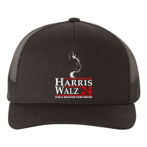 Harris Waltz For A Brighter Tomorrow Kamala Harris Waltz Yupoong Adult 5-Panel Trucker Hat