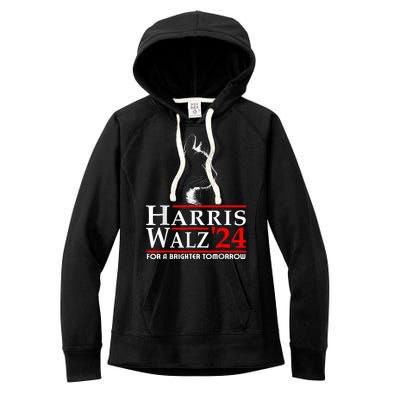 Harris Waltz For A Brighter Tomorrow Kamala Harris Waltz Women's Fleece Hoodie