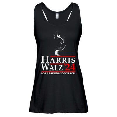 Harris Waltz For A Brighter Tomorrow Kamala Harris Waltz Ladies Essential Flowy Tank