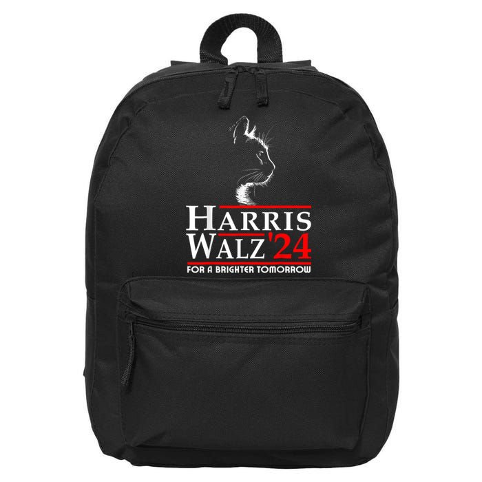 Harris Waltz For A Brighter Tomorrow Kamala Harris Waltz 16 in Basic Backpack