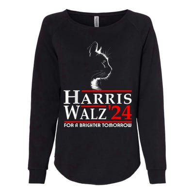 Harris Waltz For A Brighter Tomorrow Kamala Harris Waltz Womens California Wash Sweatshirt