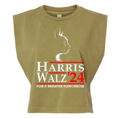 Harris Waltz For A Brighter Tomorrow Kamala Harris Waltz Garment-Dyed Women's Muscle Tee