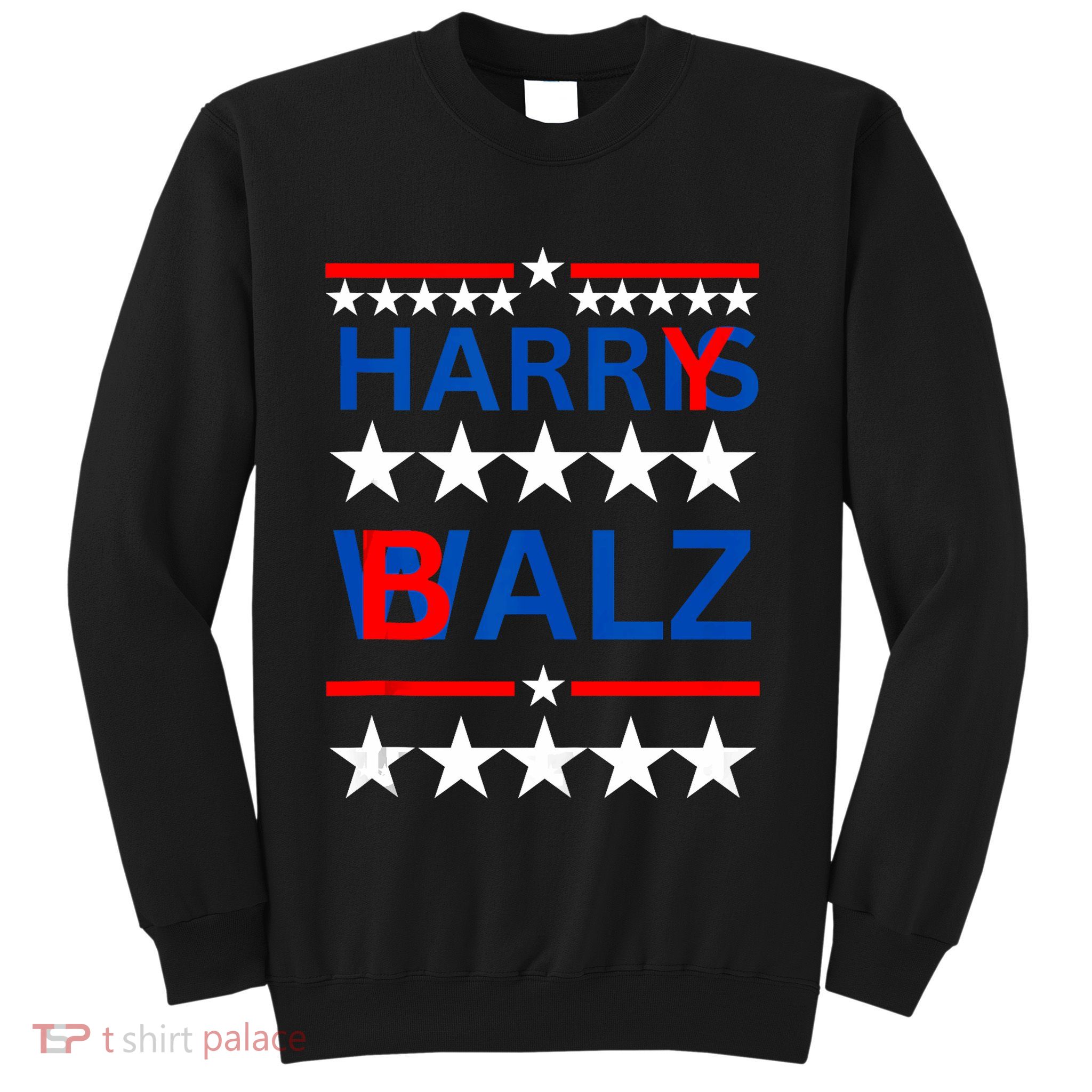 Harris Walz Funny Harry Balz Sweatshirt