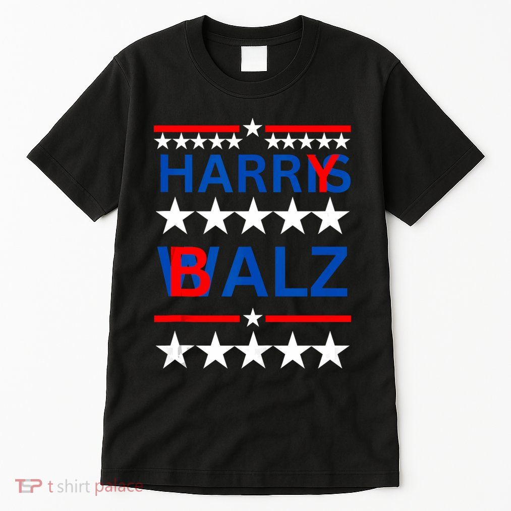 Harris Walz Funny Harry Balz Tall T-Shirt