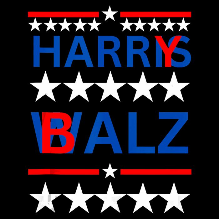 Harris Walz Funny Harry Balz Button
