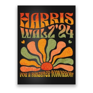 Harris Waltz For A Brighter Tomorrow Kamala Harris Waltz Poster