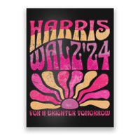 Harris Waltz For A Brighter Tomorrow Kamala Harris Waltz Poster