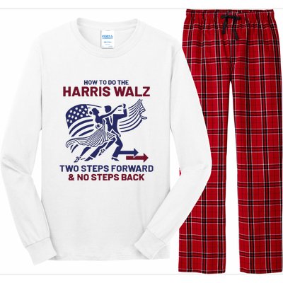 Harris Walz For Lucid Nation Election 2024 Long Sleeve Pajama Set