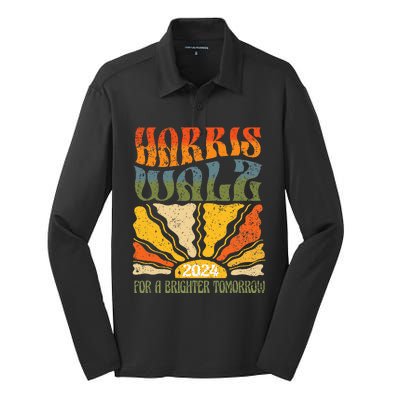 Harris Waltz For A Brighter Tomorrow Silk Touch Performance Long Sleeve Polo