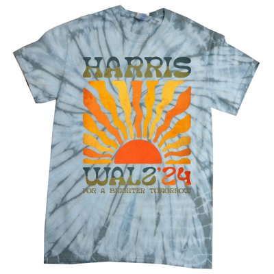 Harris Waltz For A Brighter Tomorrow Kamala Harris Waltz Tie-Dye T-Shirt