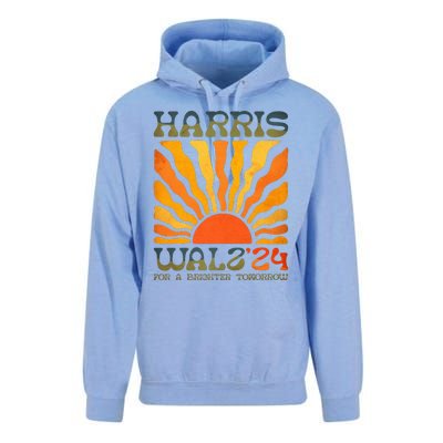 Harris Waltz For A Brighter Tomorrow Kamala Harris Waltz Unisex Surf Hoodie