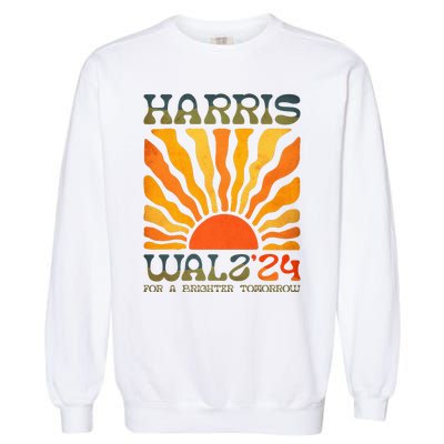 Harris Waltz For A Brighter Tomorrow Kamala Harris Waltz Garment-Dyed Sweatshirt