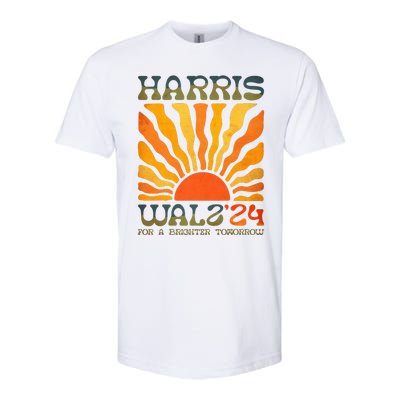 Harris Waltz For A Brighter Tomorrow Kamala Harris Waltz Softstyle CVC T-Shirt