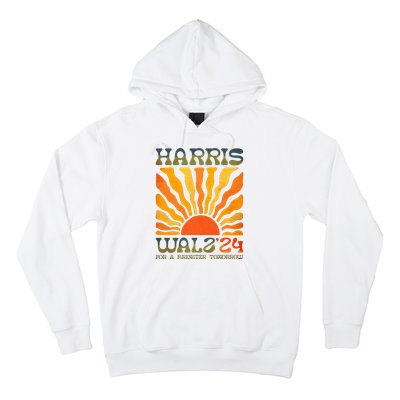 Harris Waltz For A Brighter Tomorrow Kamala Harris Waltz Hoodie