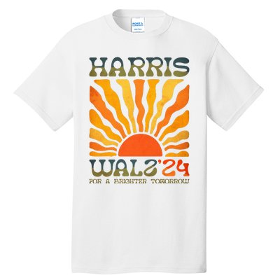 Harris Waltz For A Brighter Tomorrow Kamala Harris Waltz Tall T-Shirt