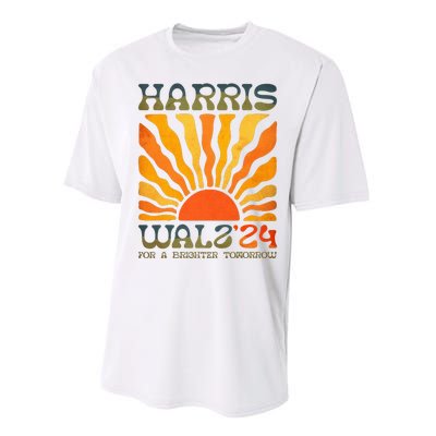 Harris Waltz For A Brighter Tomorrow Kamala Harris Waltz Performance Sprint T-Shirt