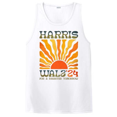 Harris Waltz For A Brighter Tomorrow Kamala Harris Waltz PosiCharge Competitor Tank