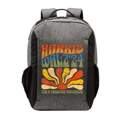 Harris Waltz For A Brighter Tomorrow Kamala Harris Waltz Vector Backpack