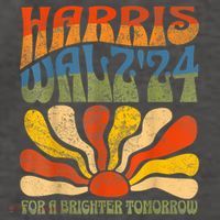Harris Waltz For A Brighter Tomorrow Kamala Harris Waltz Vector Backpack
