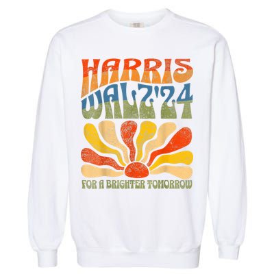 Harris Waltz For A Brighter Tomorrow Kamala Harris Waltz Garment-Dyed Sweatshirt