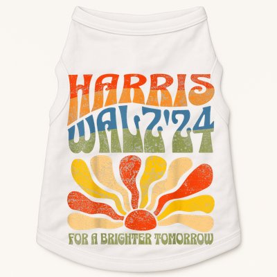 Harris Waltz For A Brighter Tomorrow Kamala Harris Waltz Doggie Tank