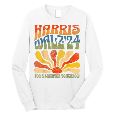 Harris Waltz For A Brighter Tomorrow Kamala Harris Waltz Long Sleeve Shirt
